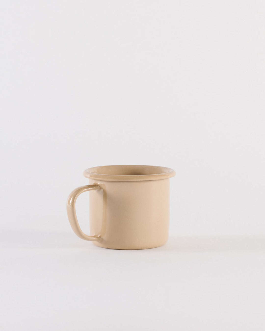 Elifle Enamelware - Tasse Anse Creuse - Beige