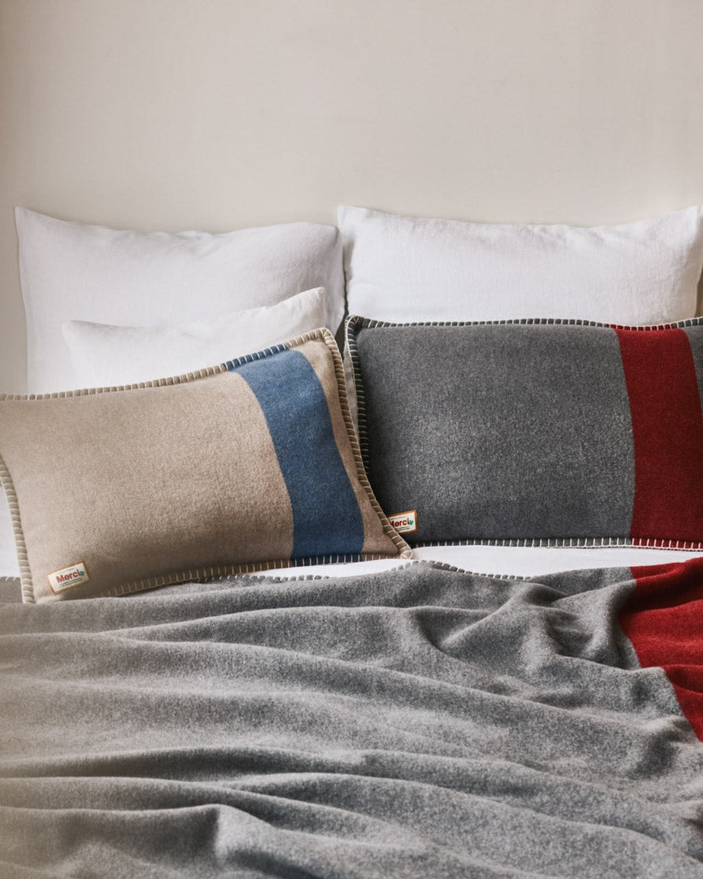 Merci - cushion - Beige