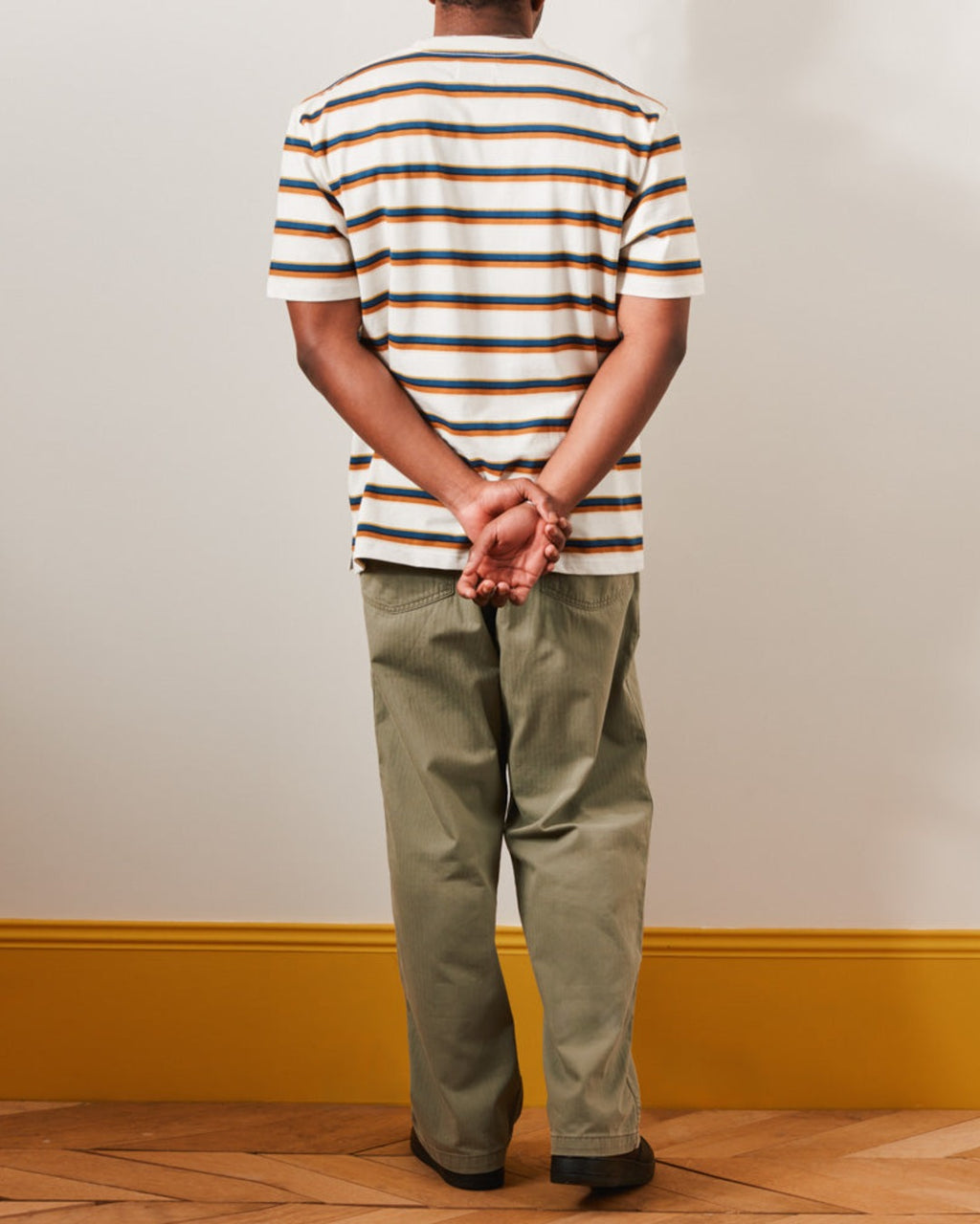 Merci - T-Shirt Vadim Stripes - Crème