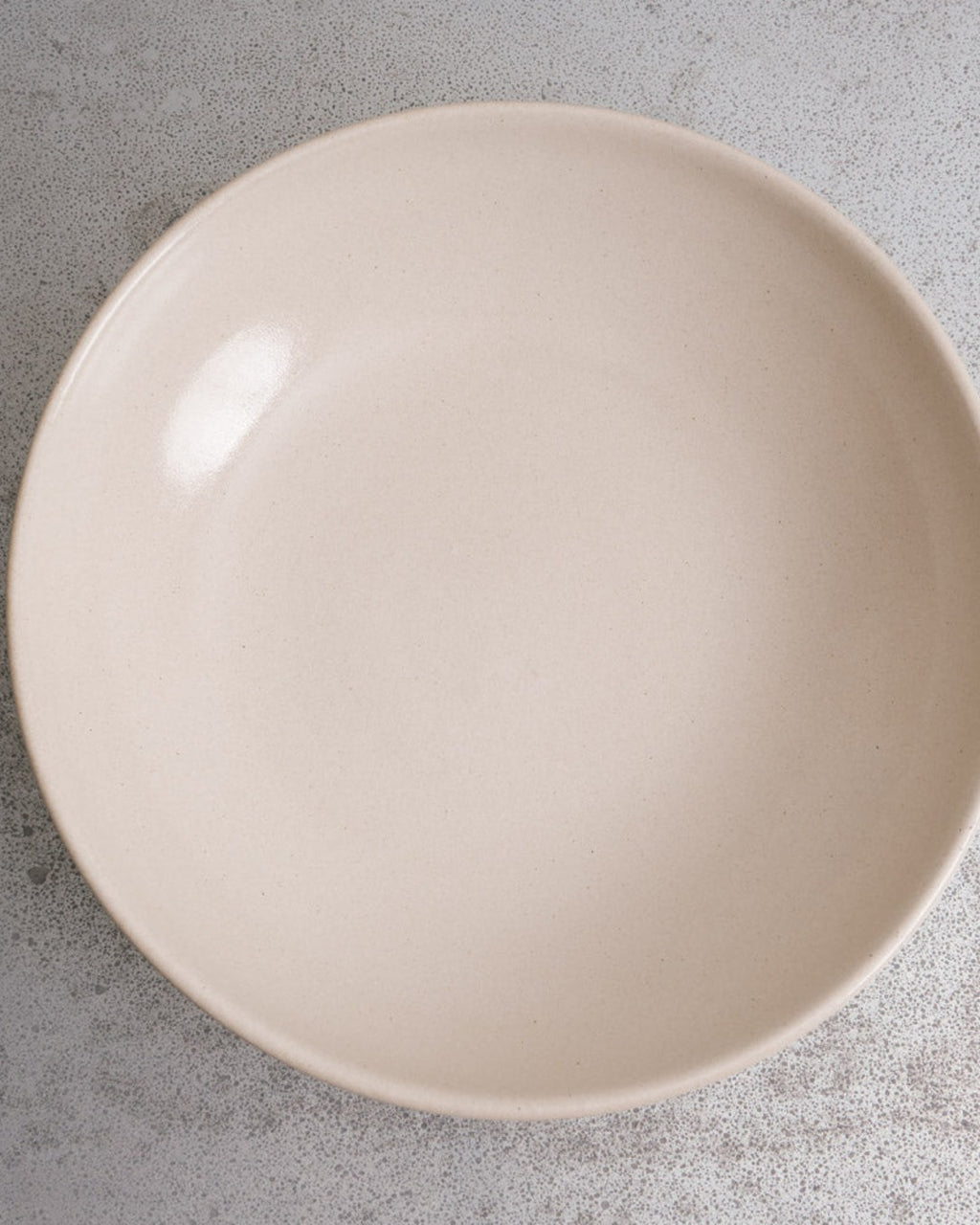 Merci - Stoneware Salad Bowl - White