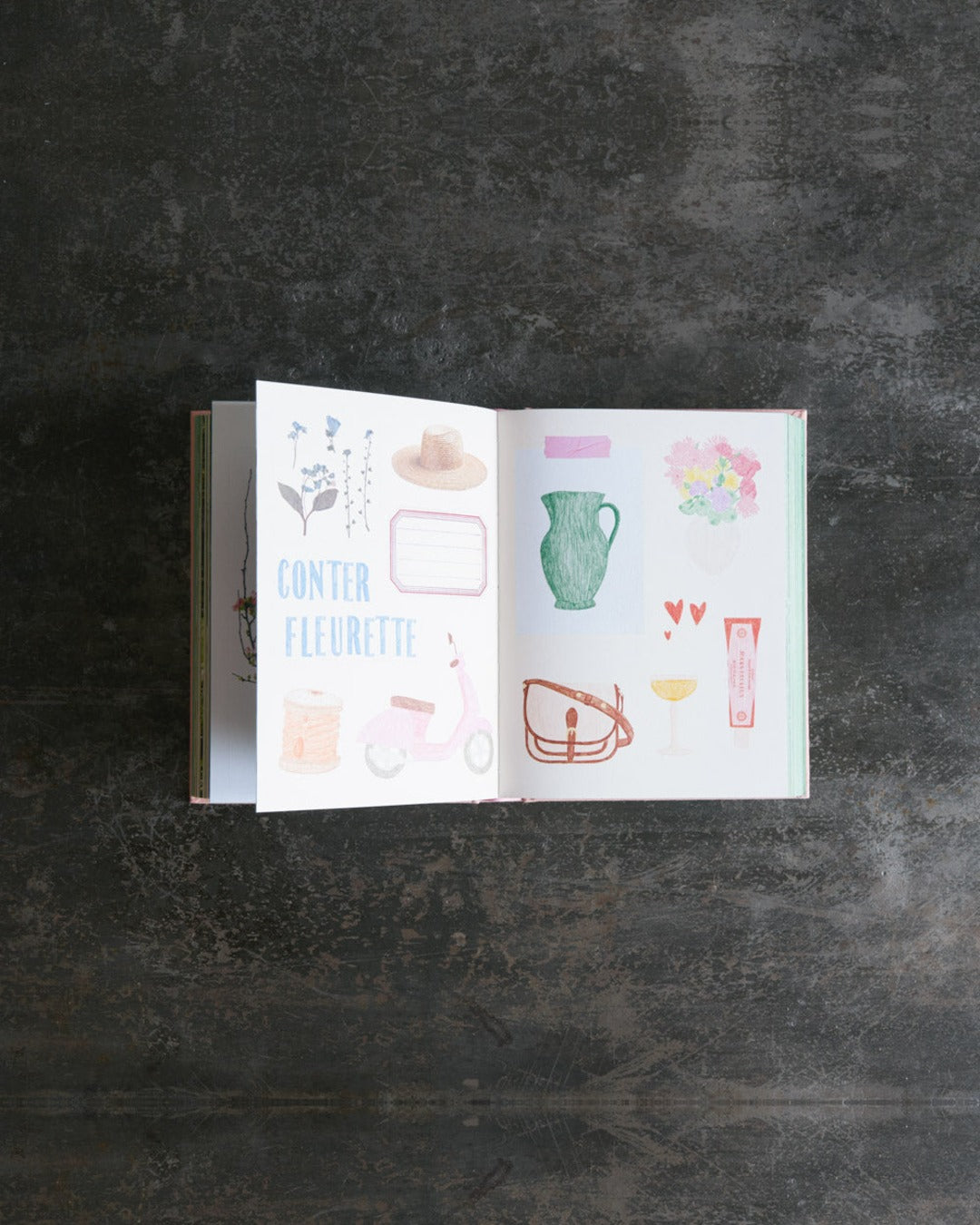 Hachette Editions - Book - Paris in stickers by Zoé de las Cases