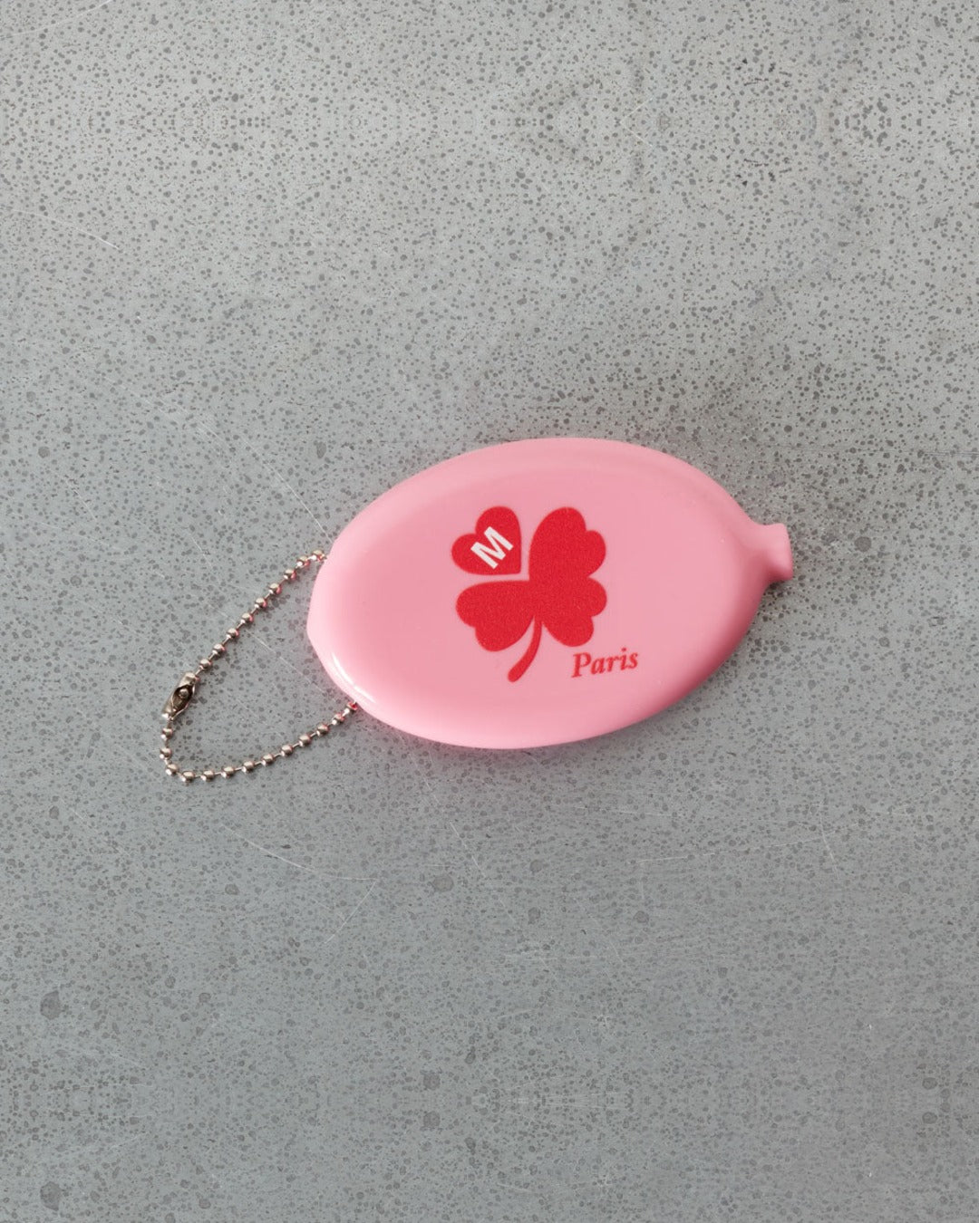 Merci - Porte Clé Monnaie - Rose