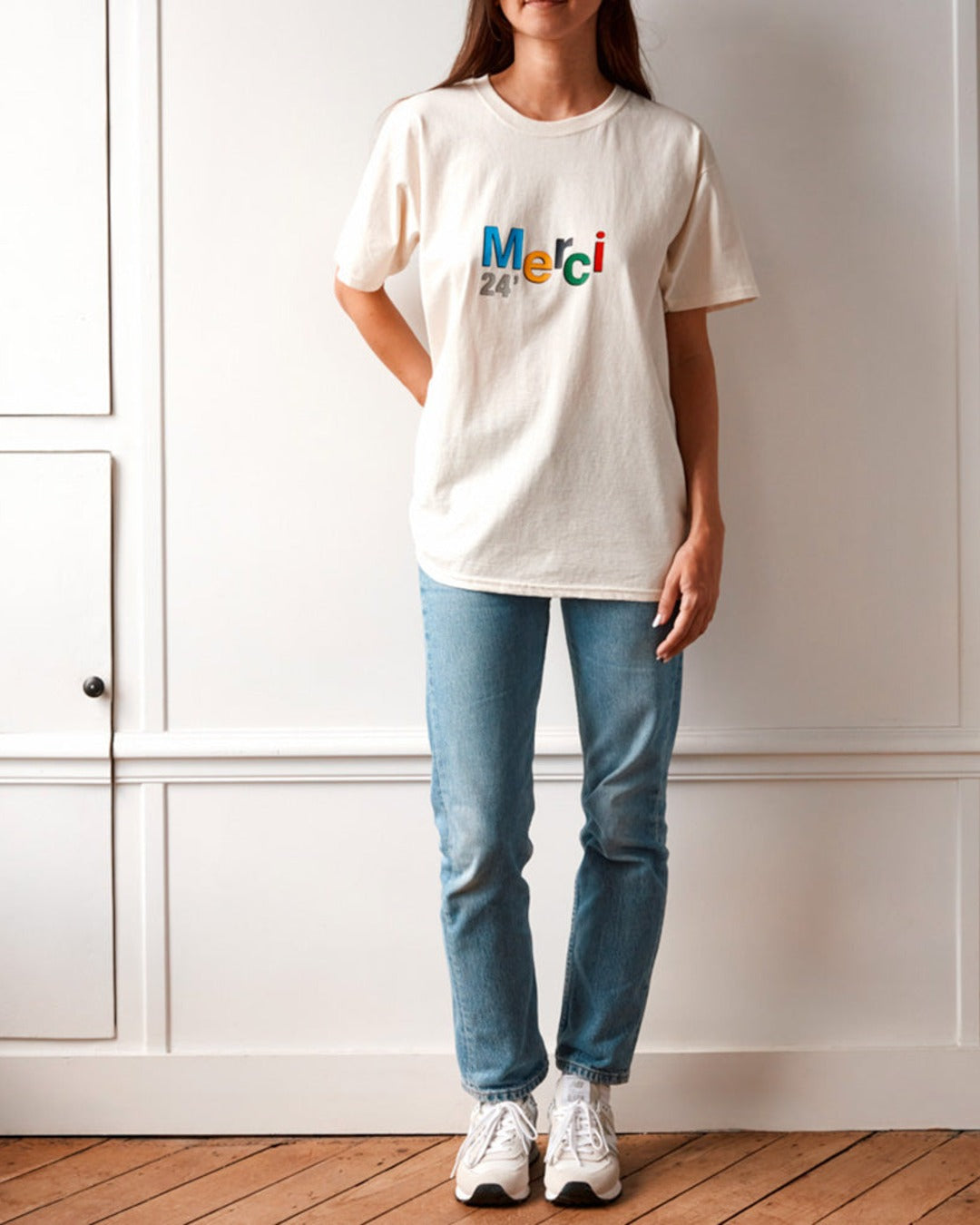 Merci - T-Shirt Merci 24' - Ecru