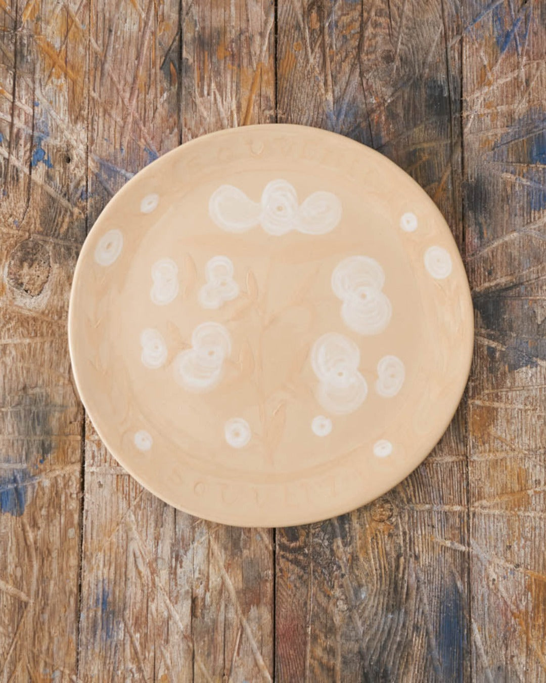 Adele Beaumais - Souvenirs Plate - White