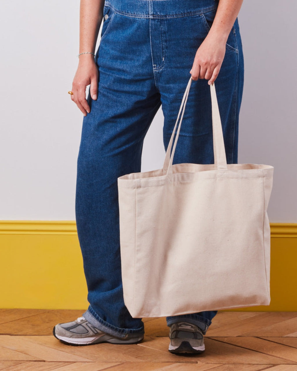 Merci - Tote Bag En Coton - Blanc