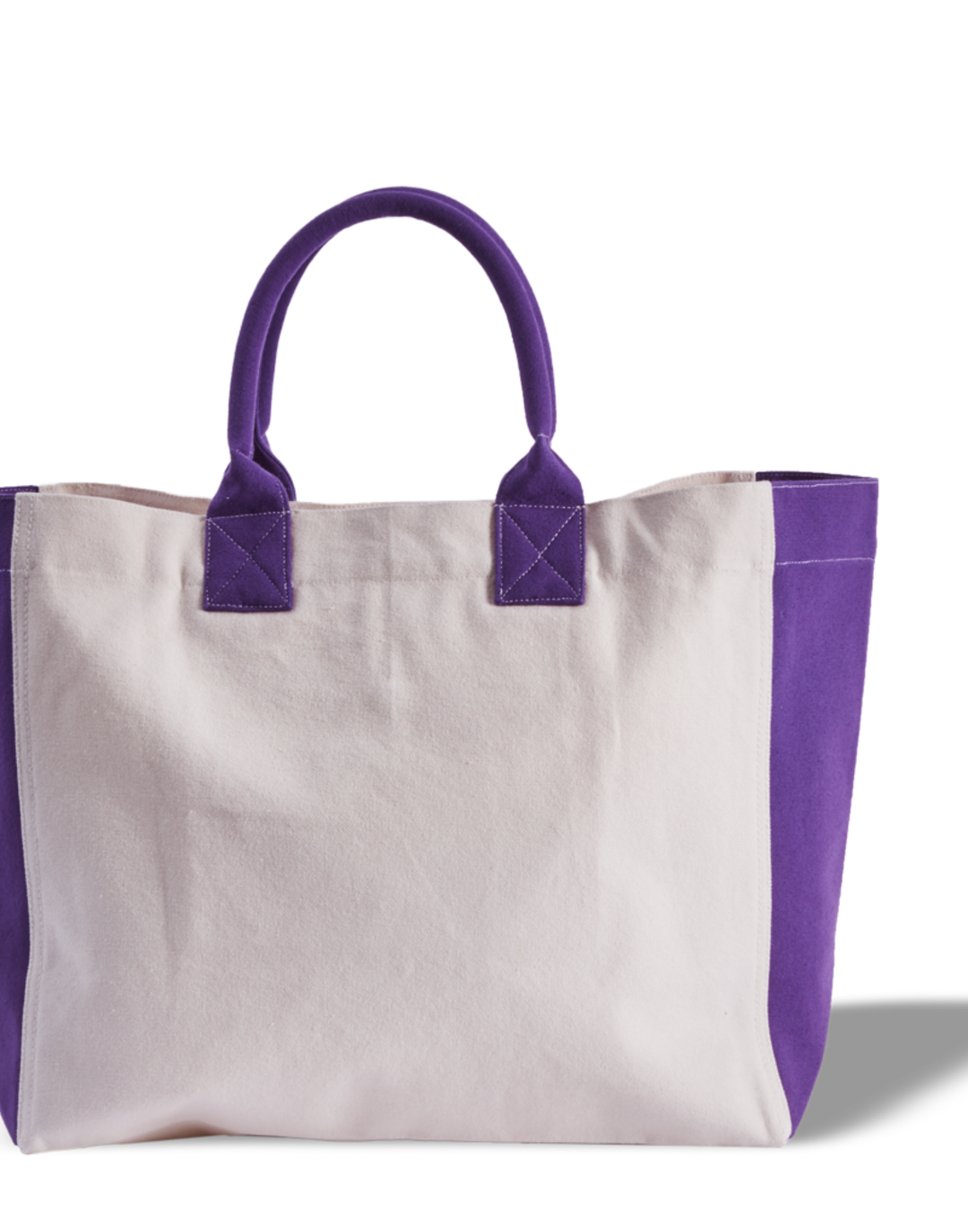 Merci - Clover-Heart Shopping Bag - Purple