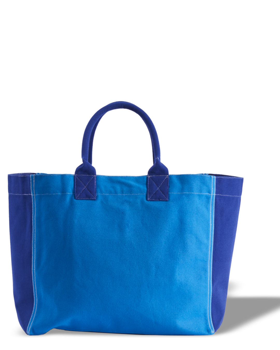 Merci - Clover-Heart Shopping Bag - Blue