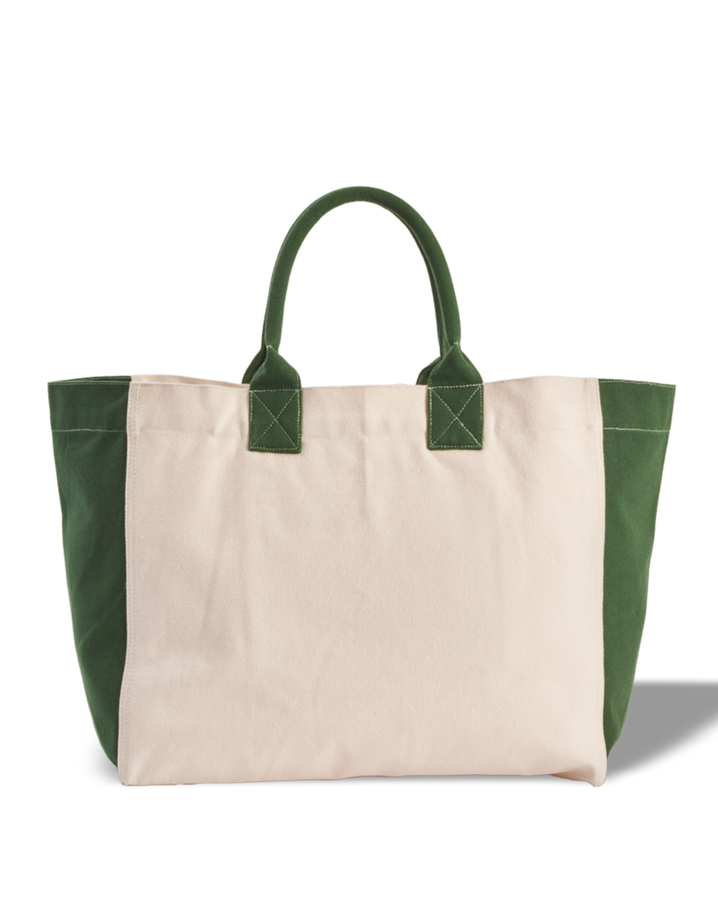 Merci - Clover-Heart Shopping Bag - Green