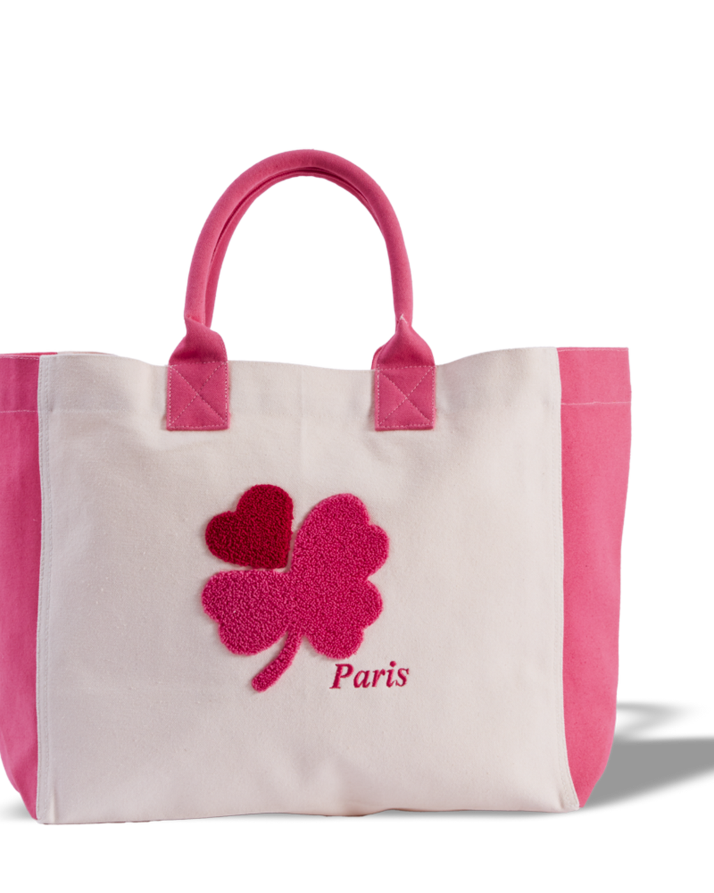 Merci - Cabas Tréfle Bouclette - Rose
