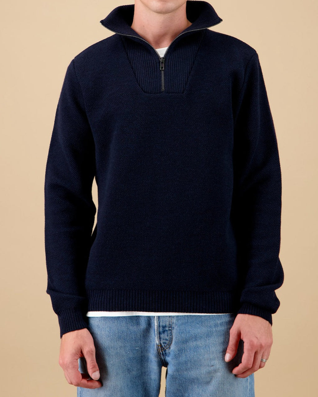 Nitto Knitwear - Youri Truck Sweater - Navy