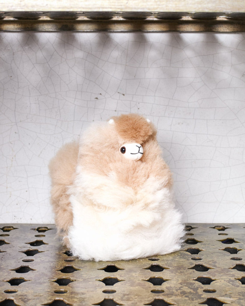 Inkari - Peluche Lama En Alpaga Noix