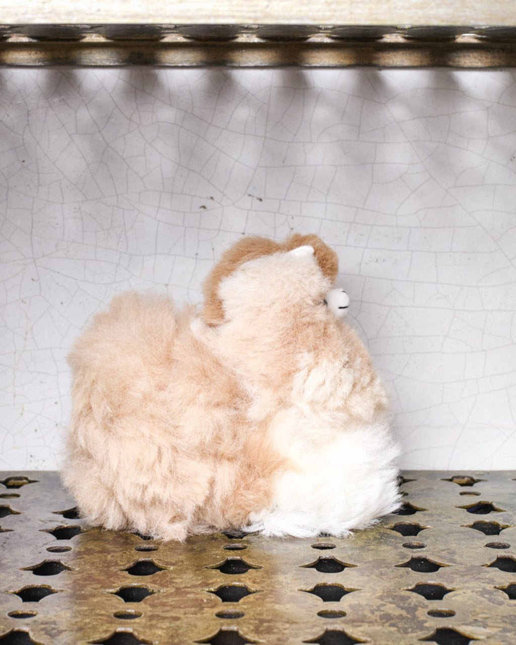 Inkari - Peluche Lama En Alpaga Noix