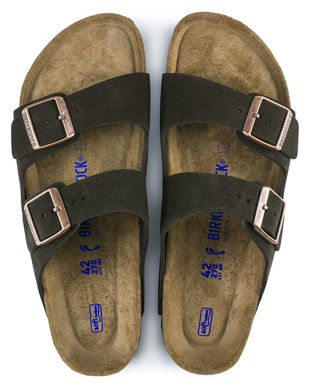 Birkenstock - Arizona Soft Footbed Sandals - Mocha