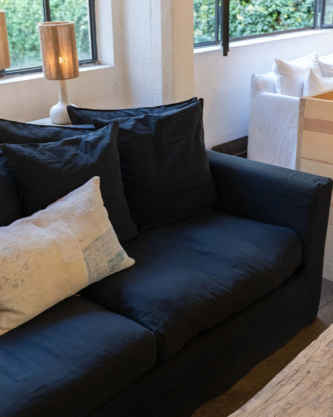 Merci - Sofa cover - Ink Blue