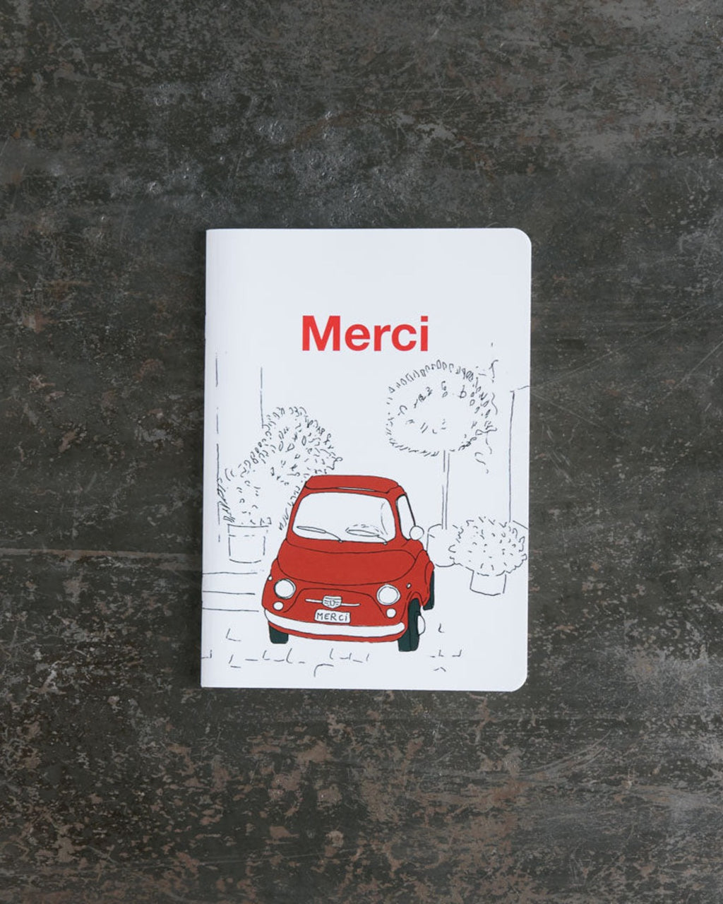 Merci - Notebook A5 Merci - Fiat 500