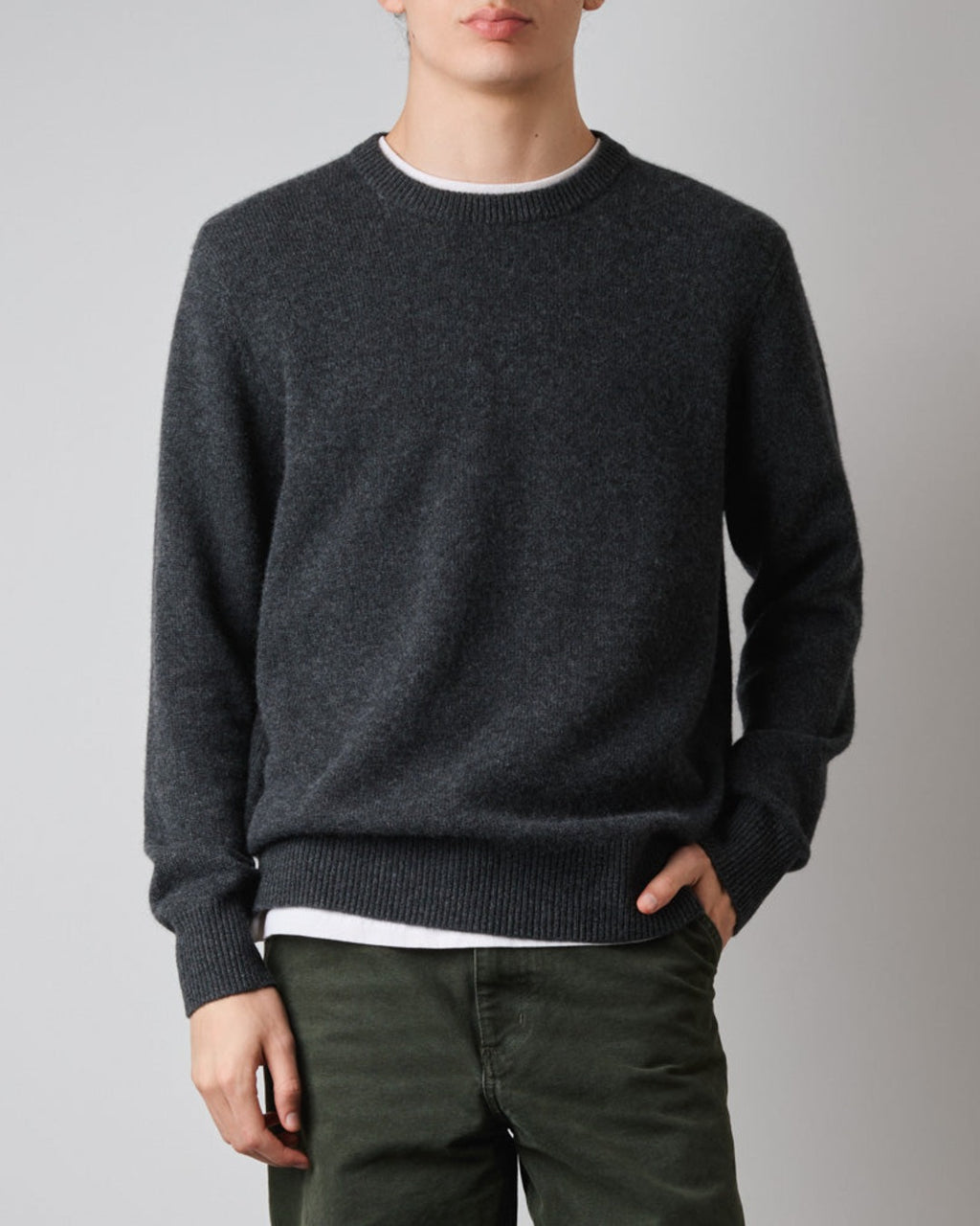 Merci - Pull En Cachemire Claudio - Anthracite