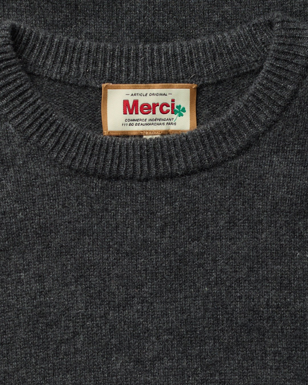 Merci - Pull En Cachemire Claudio - Anthracite