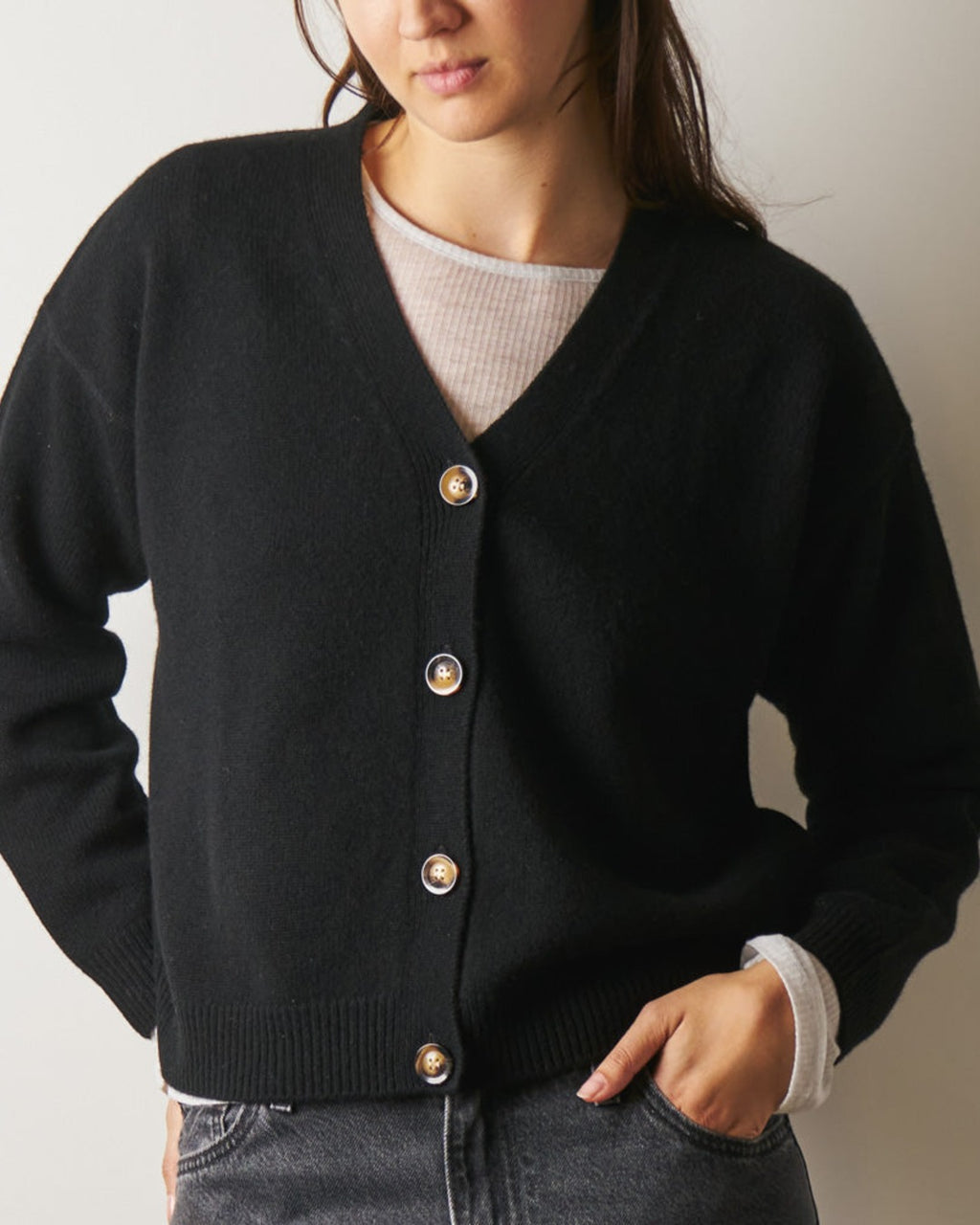 Merci - Lucia Cardigan - Black