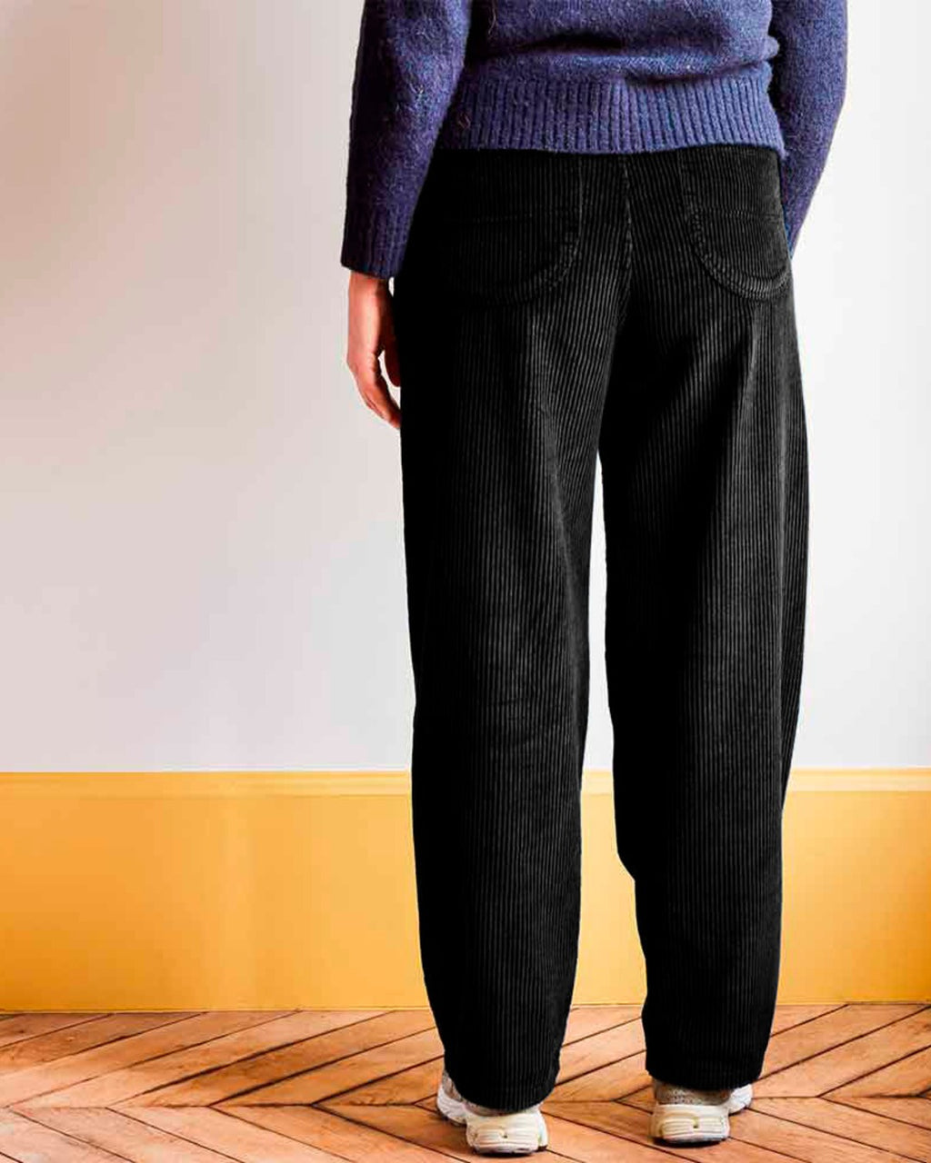 Merci - Pantalon en velours côtelé - Noir