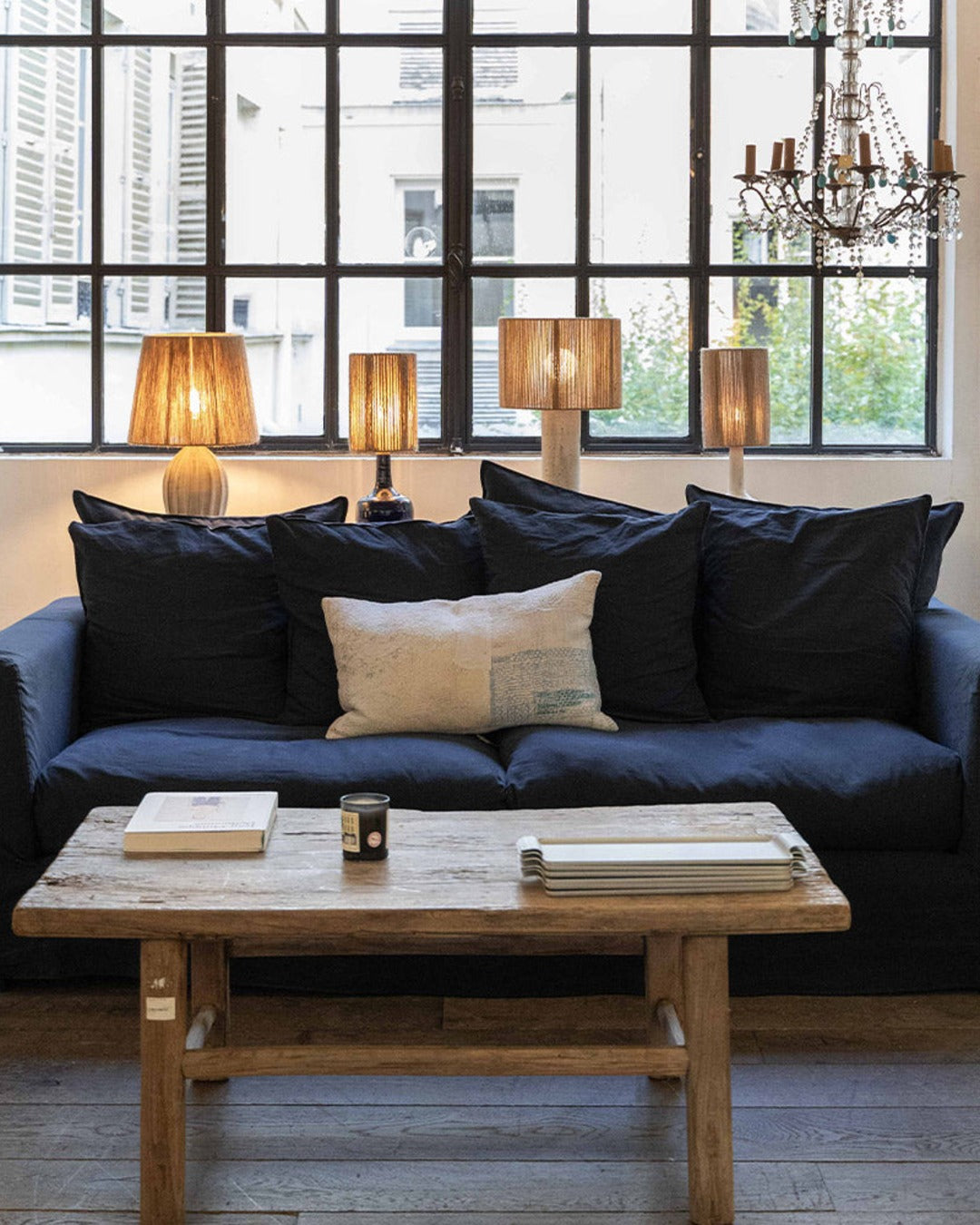 Merci - sofa - Ink Blue