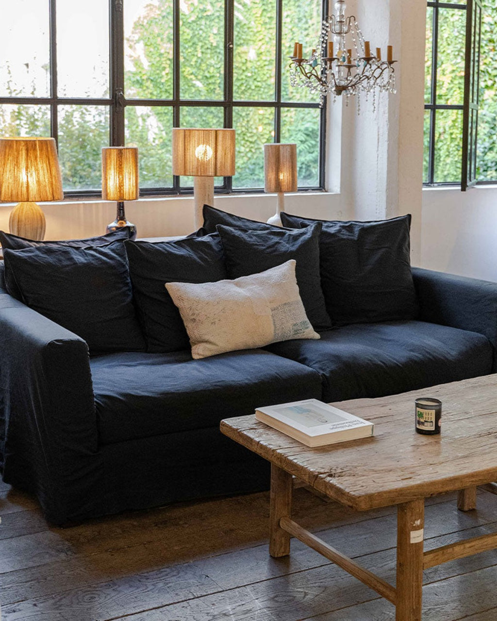 Merci - sofa - Ink Blue