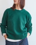 Merci - Wool sweater - Forest Green