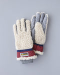 Elmer - Teddy Gloves 5FGR - Beige & Red