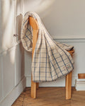 Merci - Couverture - Carreaux Bleu Shibori