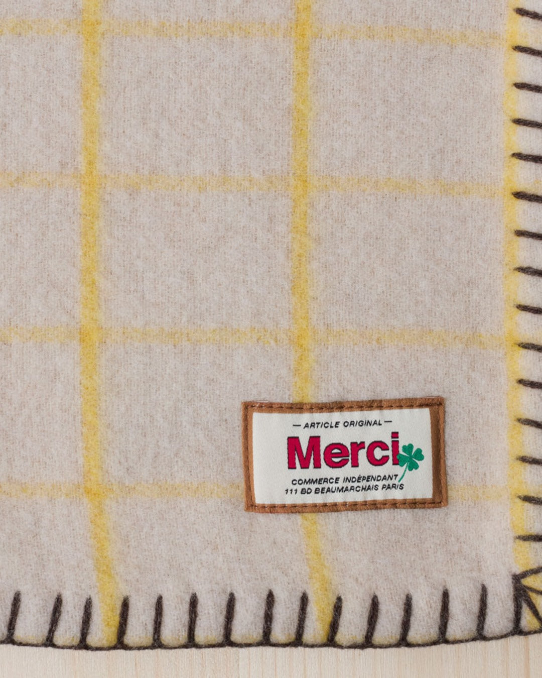 Merci - blanket - Asahi Yellow Check