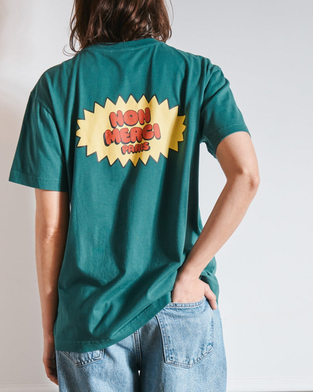 Merci - Non Merci Beavies T-Shirt - Green