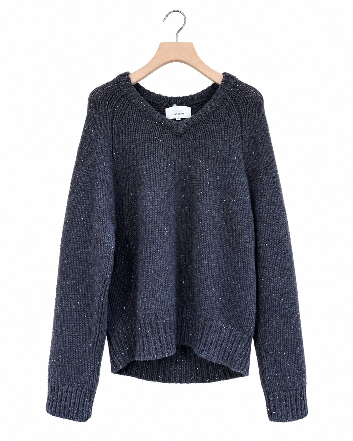 Lisa Yang - Pull Aloia Sparkle - Dark Cocoa