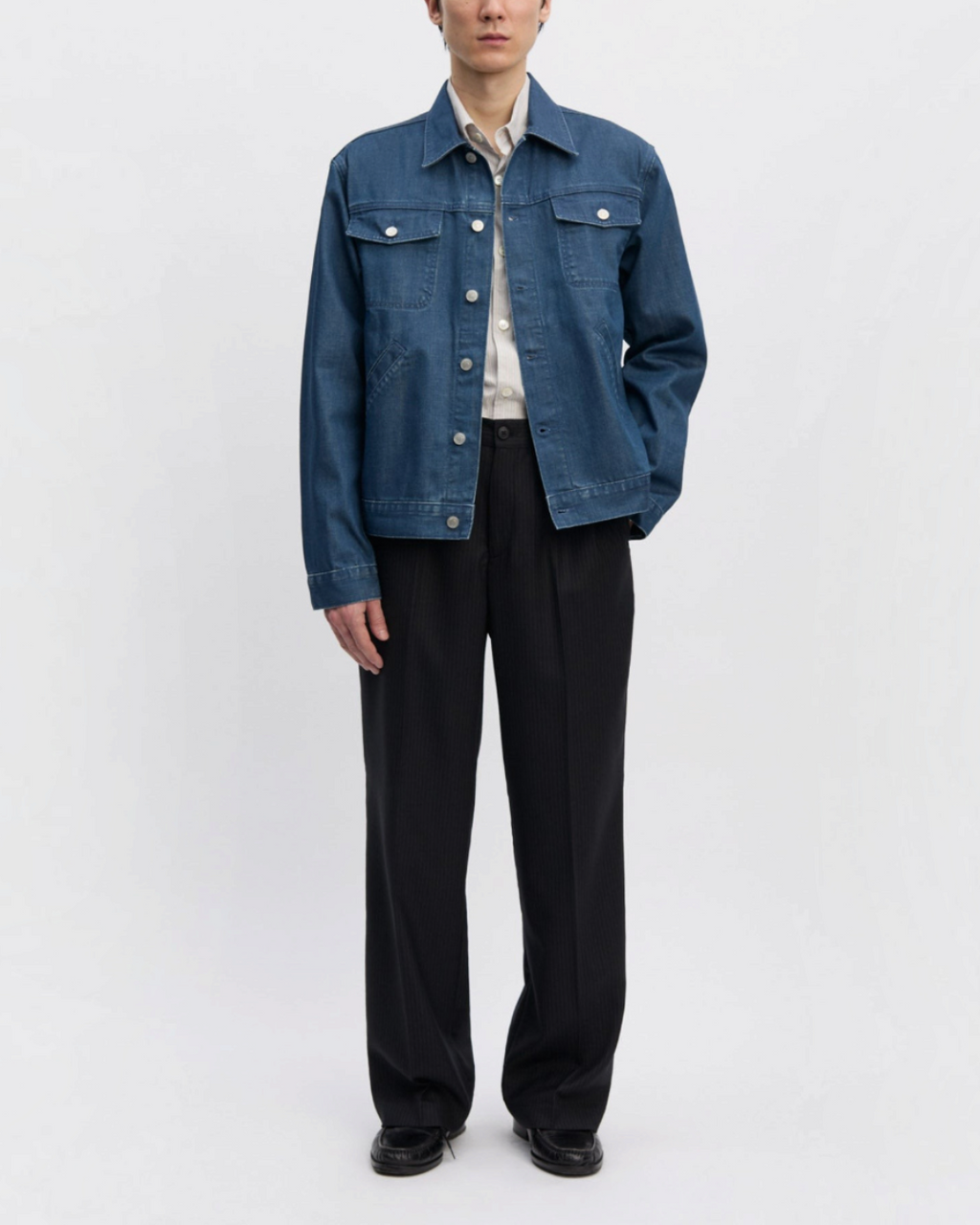 Another Aspect - Denim jacket 2.0 - Bleu