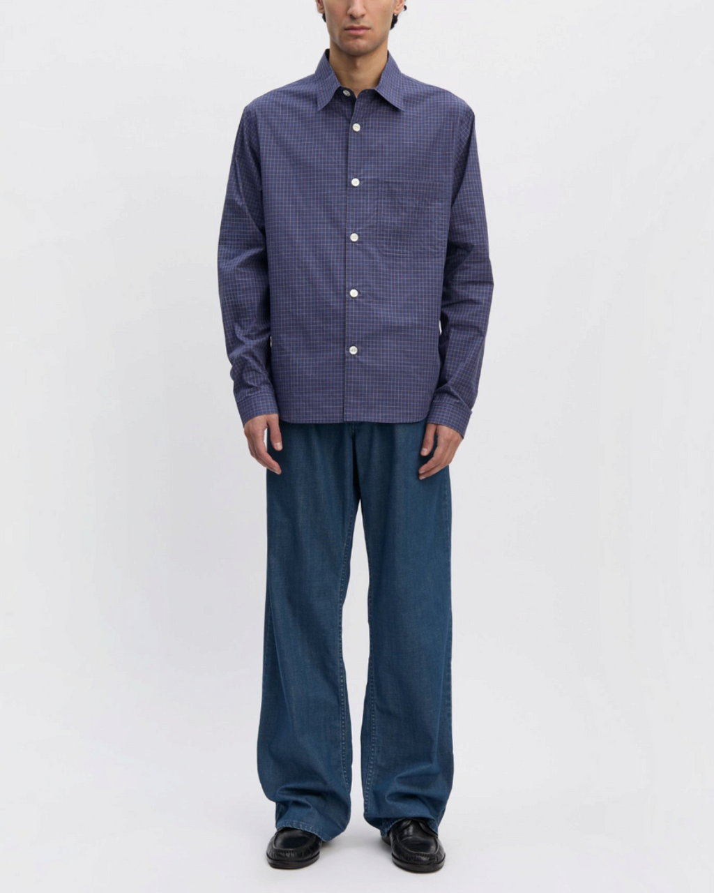 Another Aspect - 4.0 JPN Shirt - Purple Checks