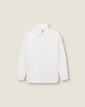 Caleb - Double Layered Shirt - White