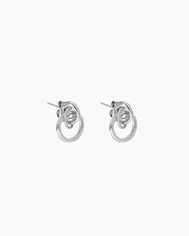 Justine Clenquet - Cara Earrings - Palladium