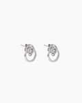 Justine Clenquet - Cara Earrings - Palladium