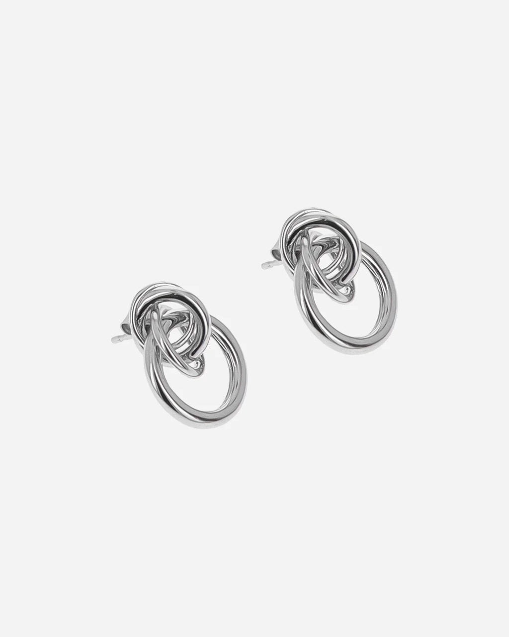 Justine Clenquet - Cara Earrings - Palladium