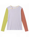 Carlota Cahis - Puppet Long Sleeve T-Shirt - Lilac