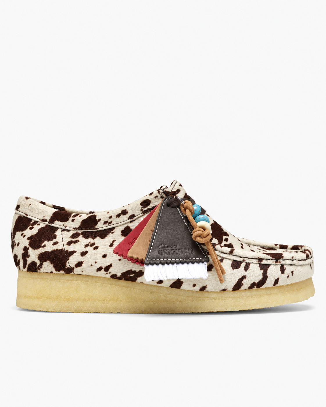 Clarks - Mocassins Wallabee - Imprimé Vache