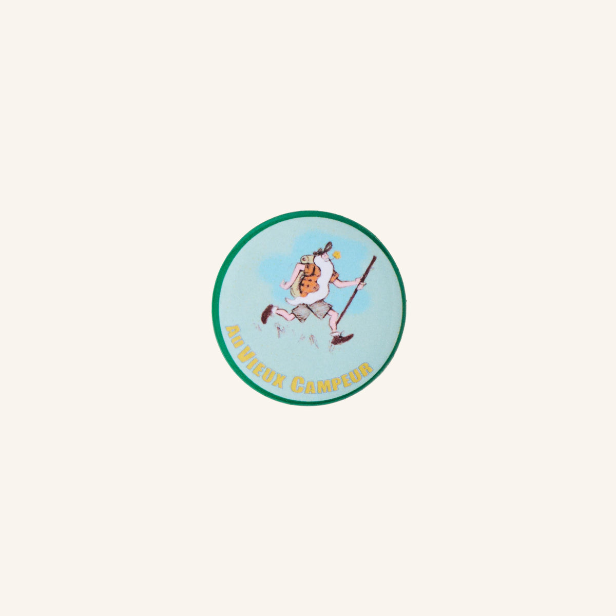 Au Vieux Campeur - Congés Payés - Badge Randonneur