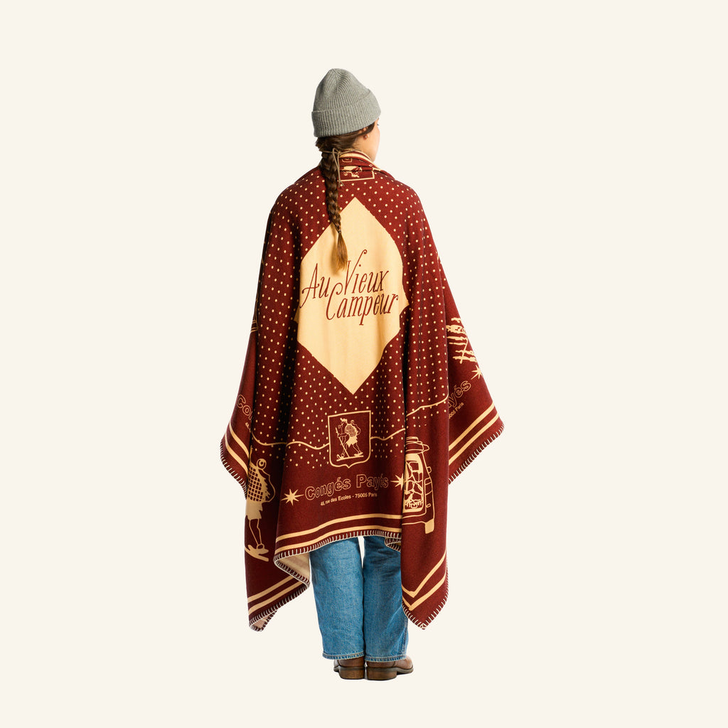 Au Vieux Campeur - Congés Payés - Au Vieux Campeur wool blanket – OG Logo