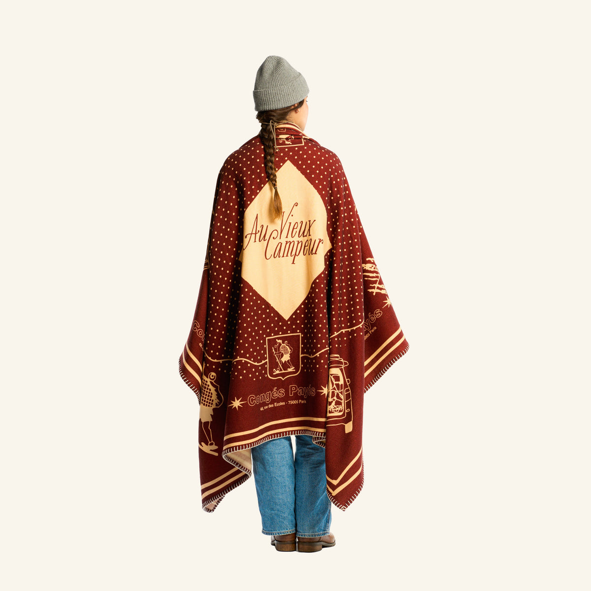 Au Vieux Campeur - Congés Payés - Au Vieux Campeur wool blanket – OG Logo