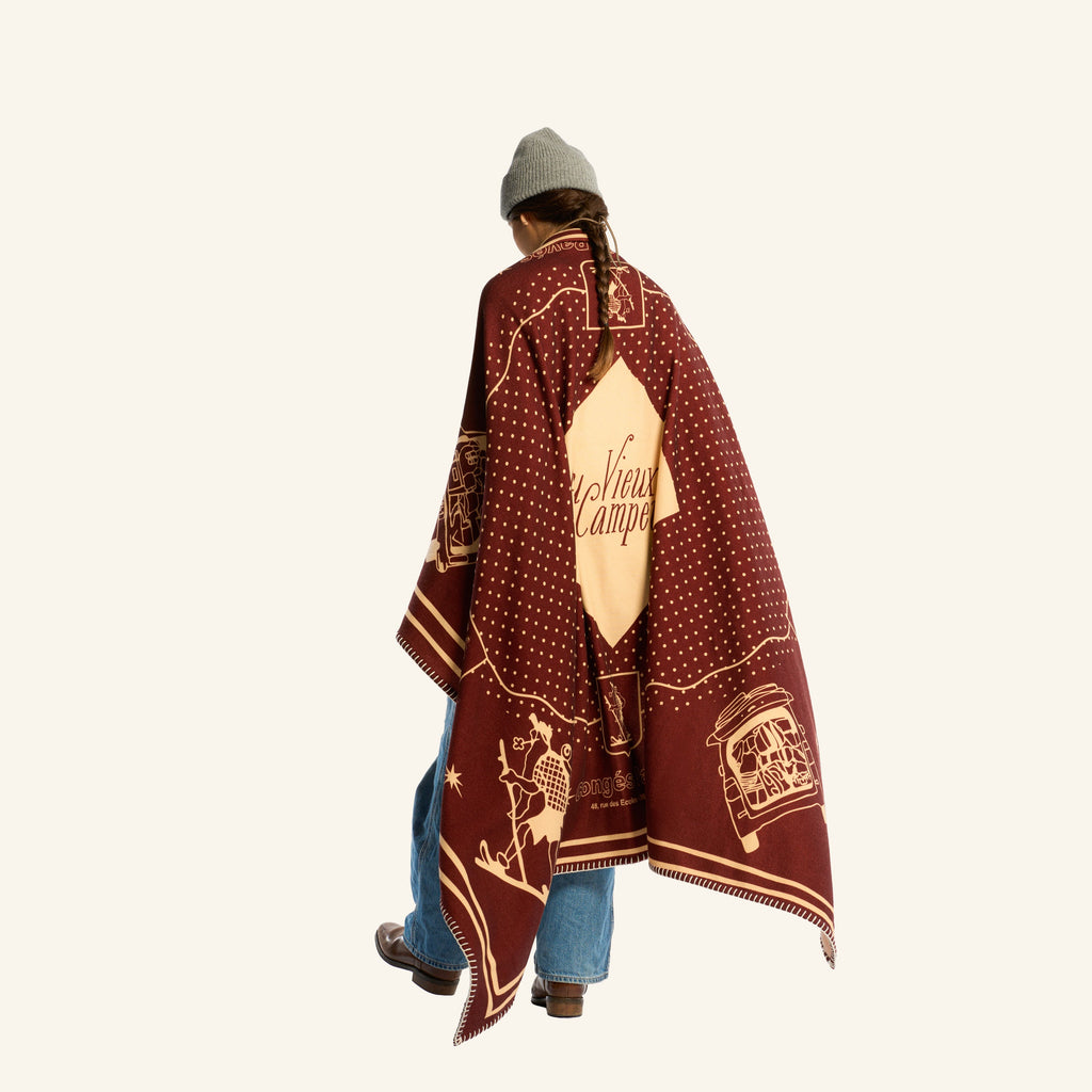 Au Vieux Campeur - Congés Payés - Au Vieux Campeur wool blanket – OG Logo
