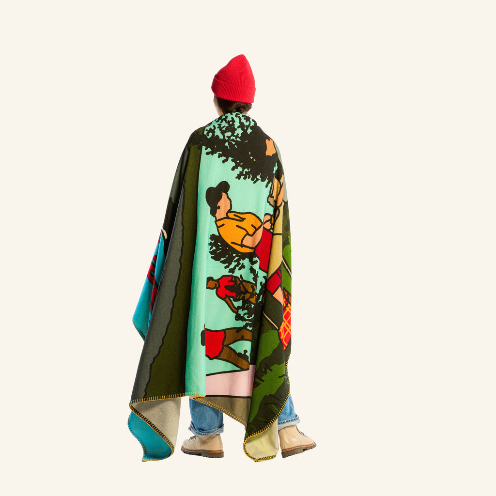 Au Vieux Campeur - Congés Payés - Au Vieux Campeur wool blanket - Camping
