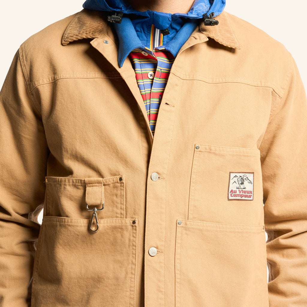 Au Vieux Campeur - Congés Payés - Henri Canva Jacket - Beige