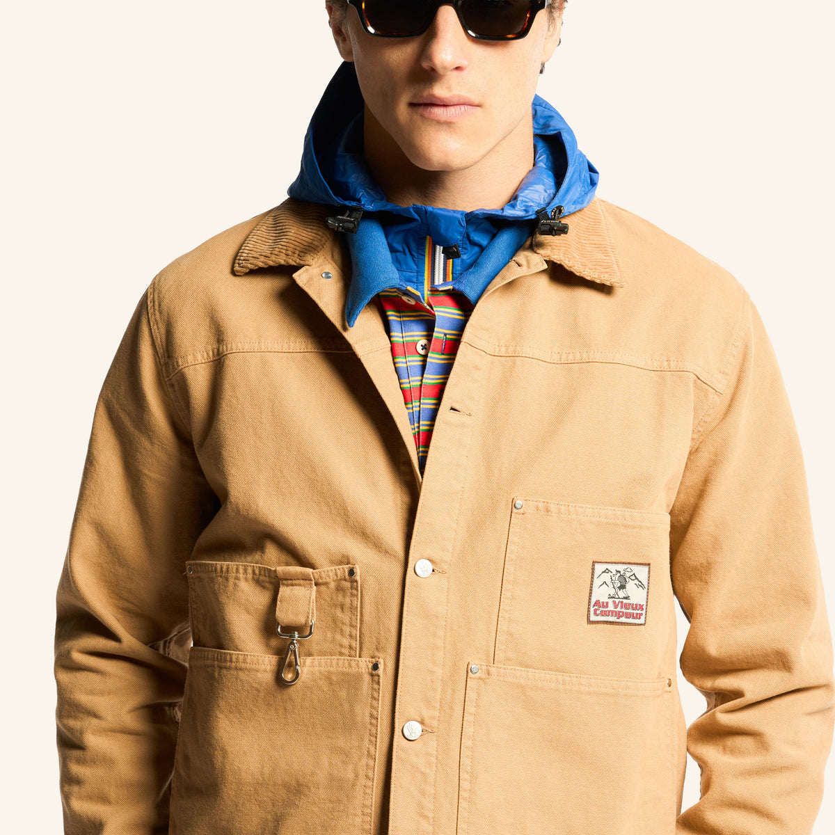Au Vieux Campeur - Congés Payés - Henri Canva Jacket - Beige