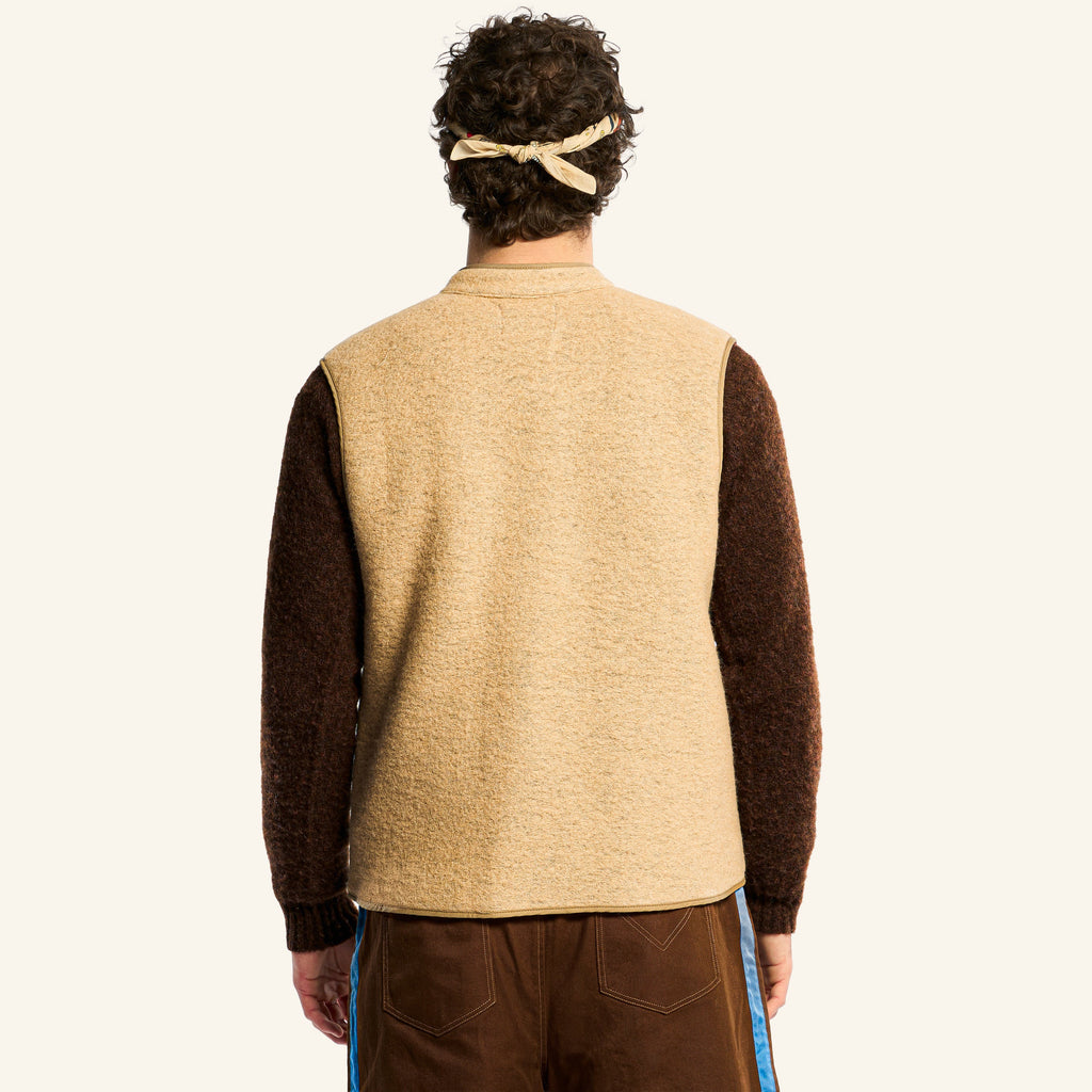 Au Vieux Campeur - Congés Payés - Sleeveless vest - Beige
