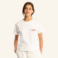 Au Vieux Campeur - Congés Payés - Plans Short Sleeve T-shirt - White