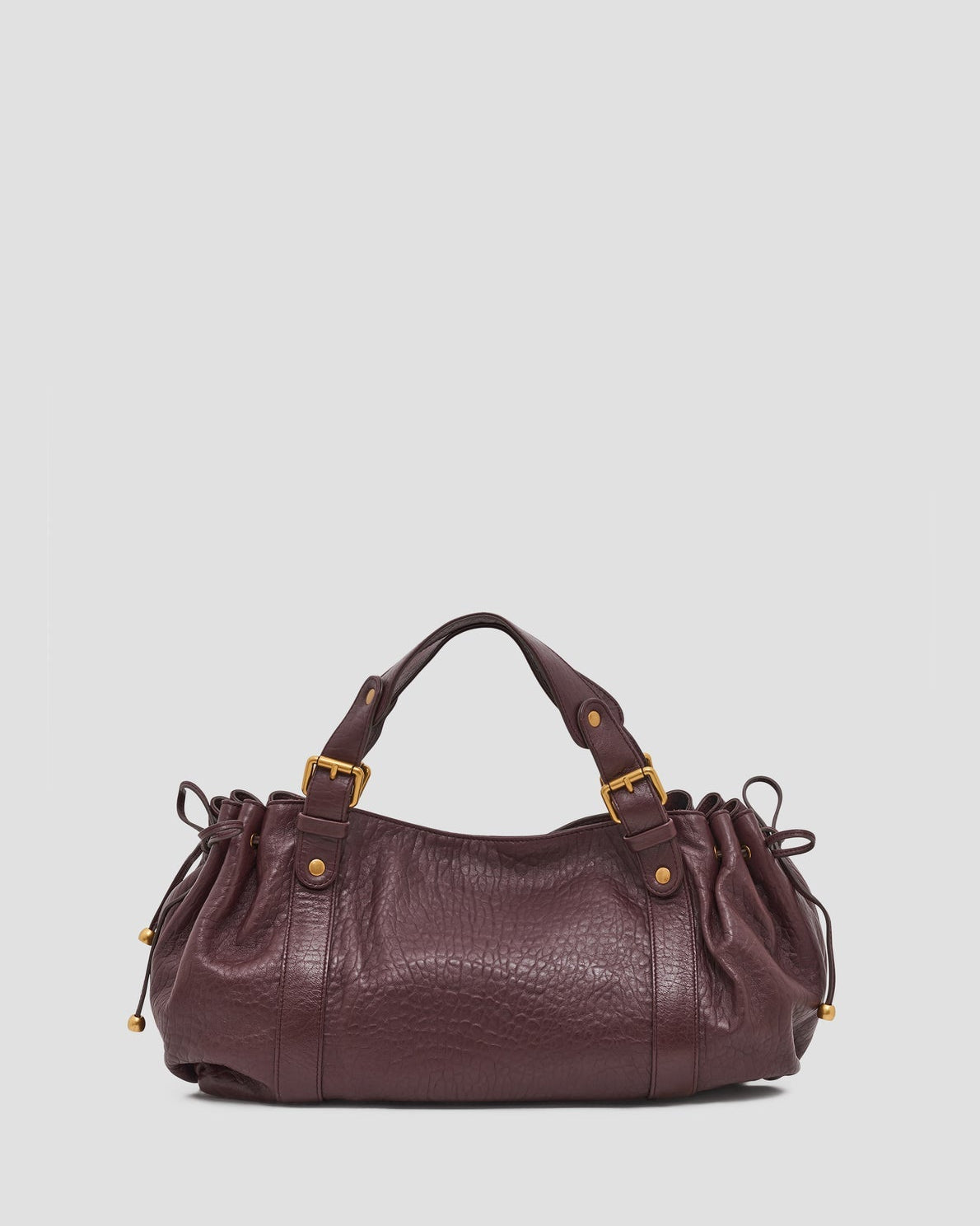 Gerard Darel - Sac À Main En Cuir Bubble 24H - Bordeaux