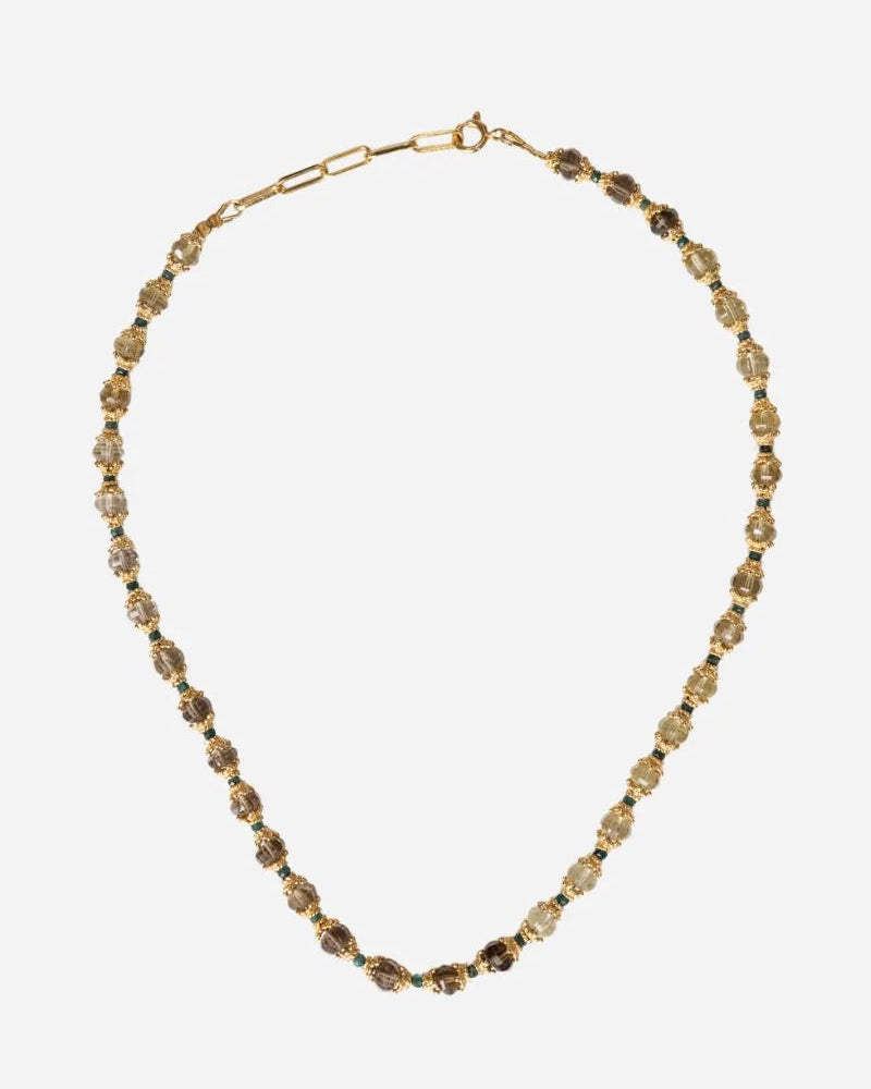 Tityaravy - Sriphala Necklace - Lemon Quartz